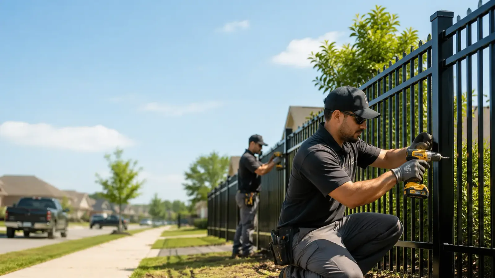 Metal Fence Installation in Big Sandy, TX